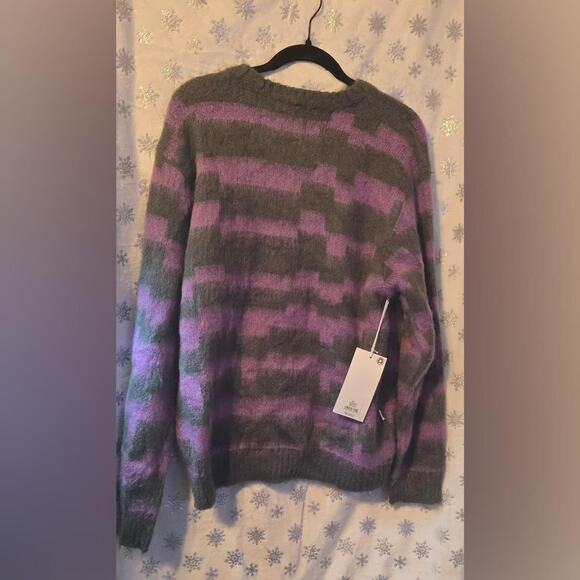 Obey signal fuzzy oversized sweater brand - Picture 2 of 2